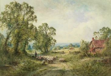 Ein Weg in der Nähe von Pulborough